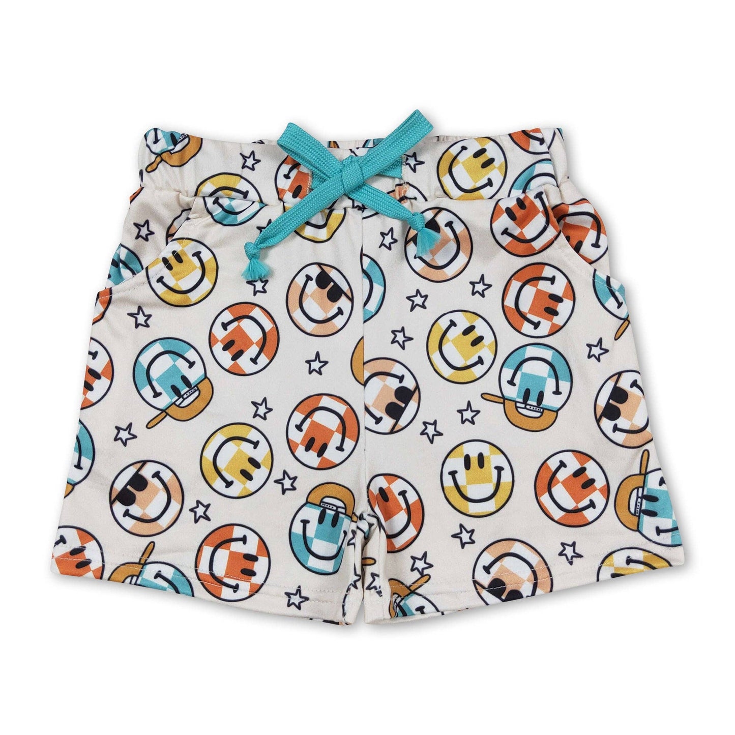 Boys Smiley Summer Shorts