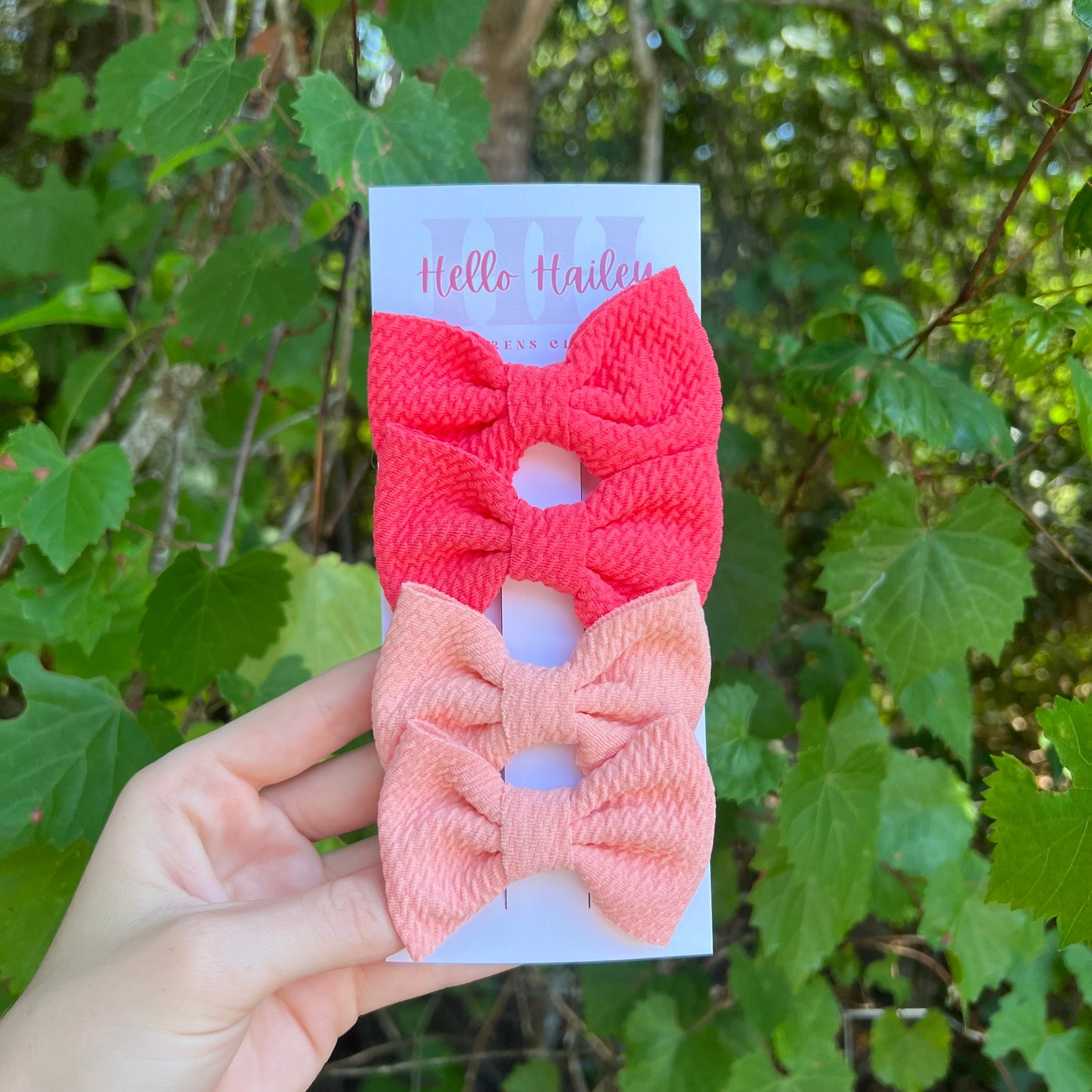 Mini Hailey Clip Bows