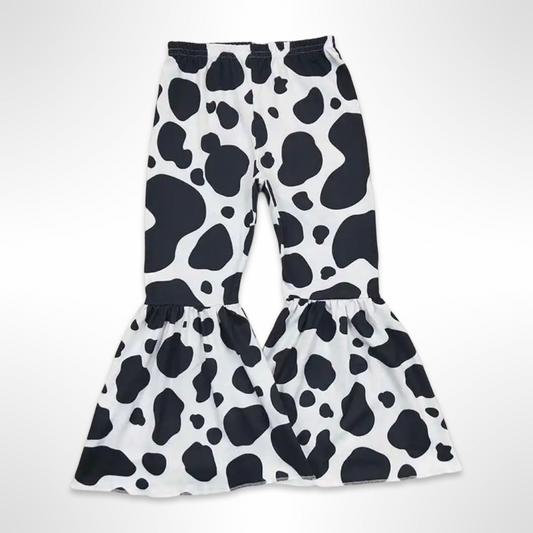 Cow Print Bellbottom